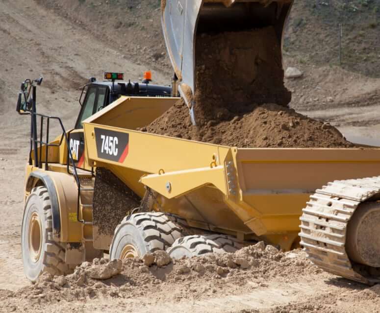 CAT 745C ADT Optimal Loader Pass Matching