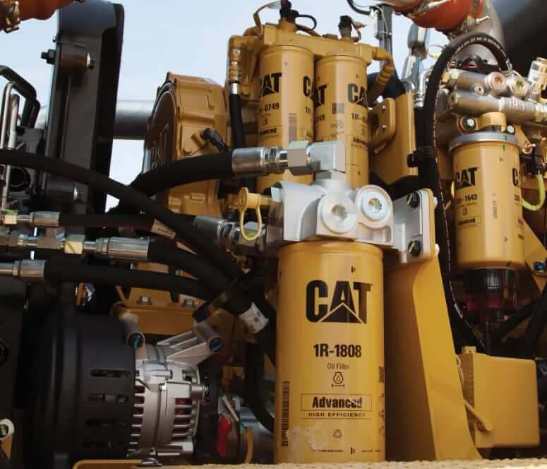 CAT 745C ADT Service Refill Capacities