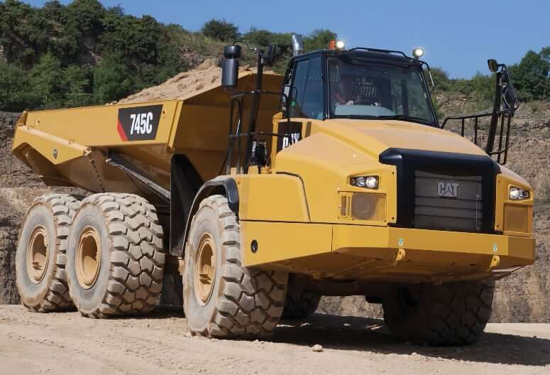 CAT 745C Articulated Dump Truck Specs