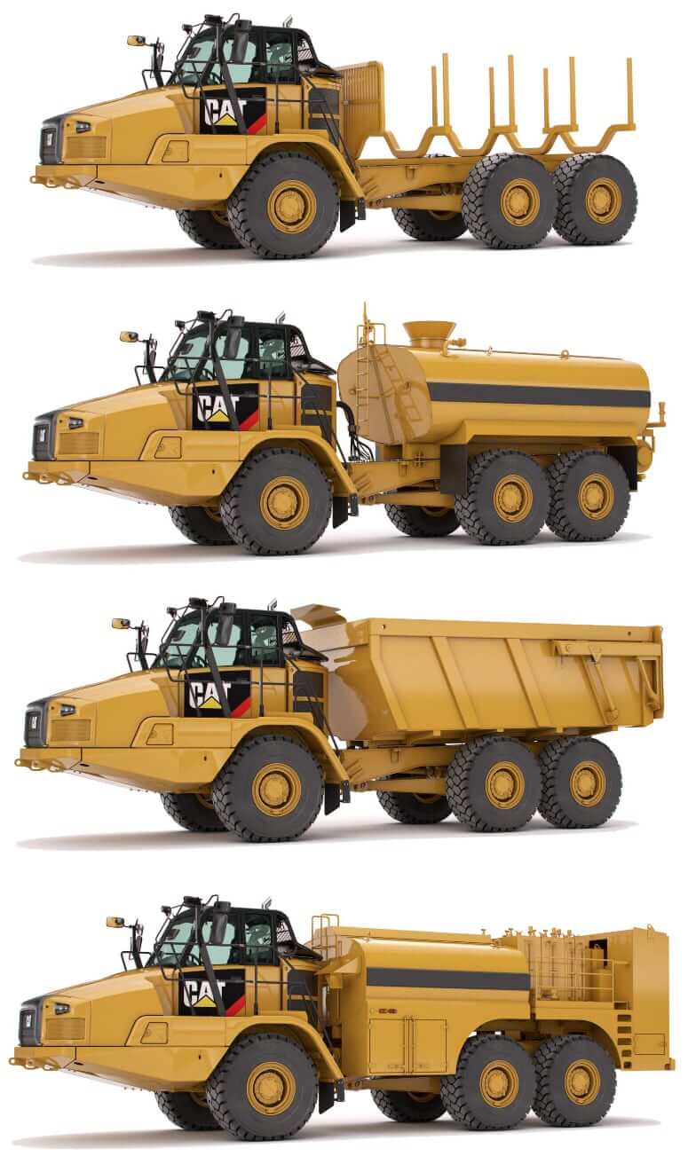 CAT 745C OEM Bare Chassis Applications