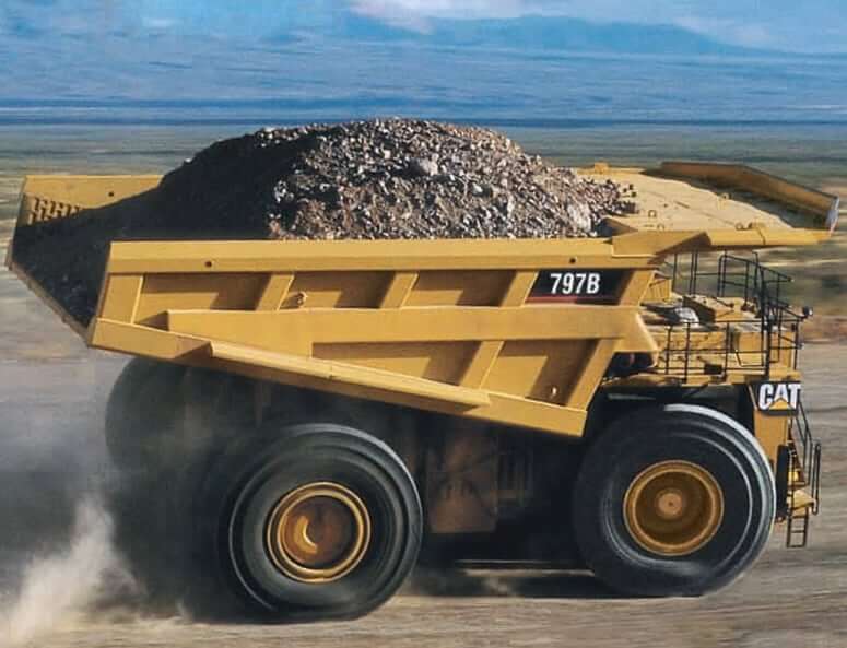 CAT 797B Haul Truck Transmission Specs