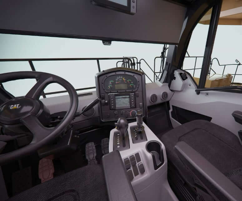 CAT 797F Mining Dump Truck Cab Interior