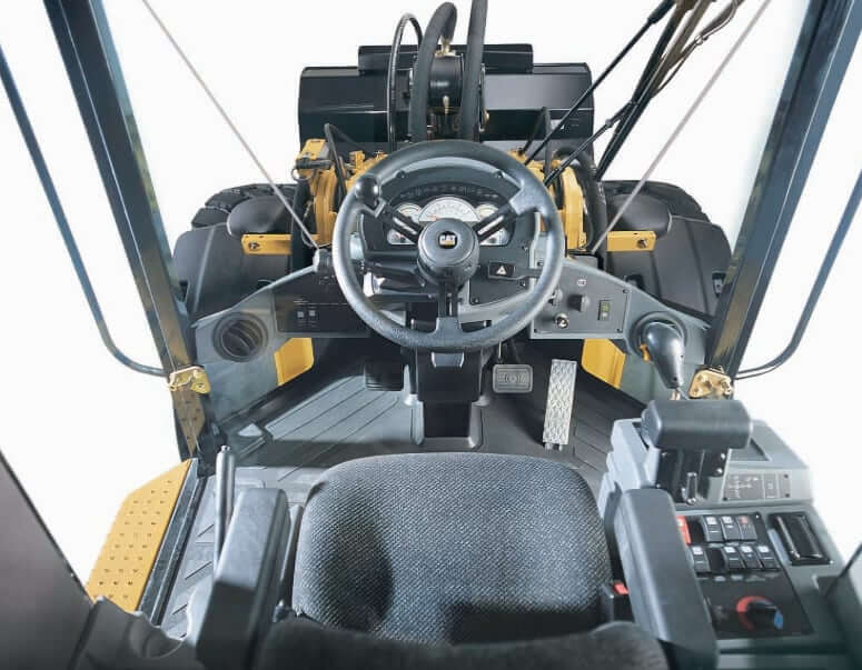 CAT 930G Cab Interior