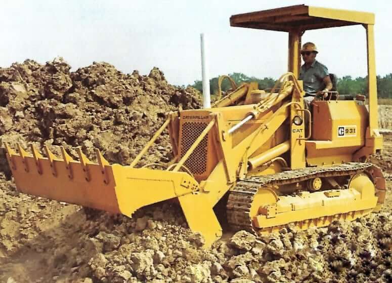 CAT 931 Crawler Loader Specs and Dimensions