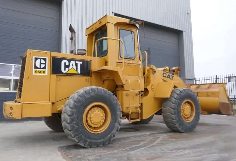 CAT 950B Wheel Loader Dimensions (1981 - 1989)