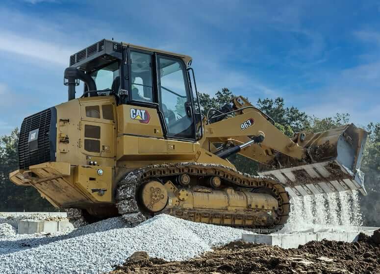 CAT 963 Crawler Loader Weight