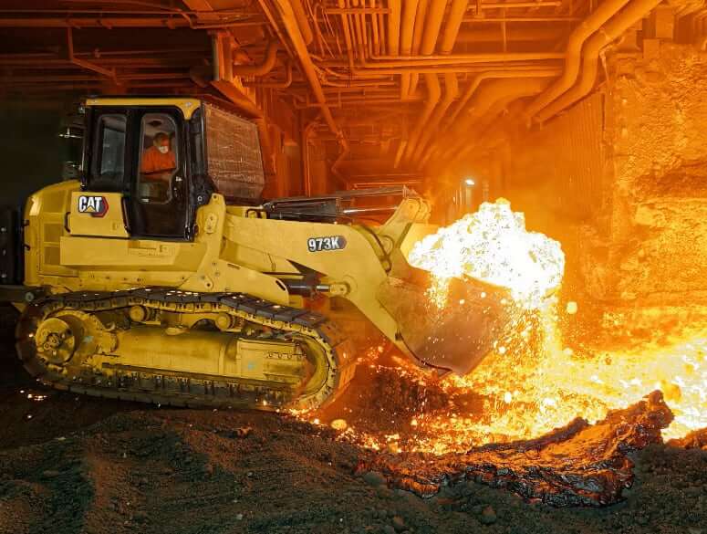 CAT 973K Crawler Loader Bucket Capacity