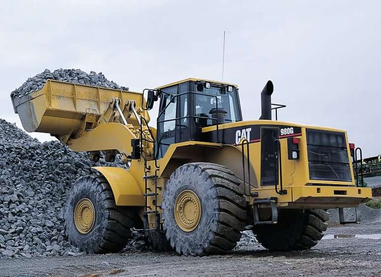 CAT 980G Wheel Loader Weight