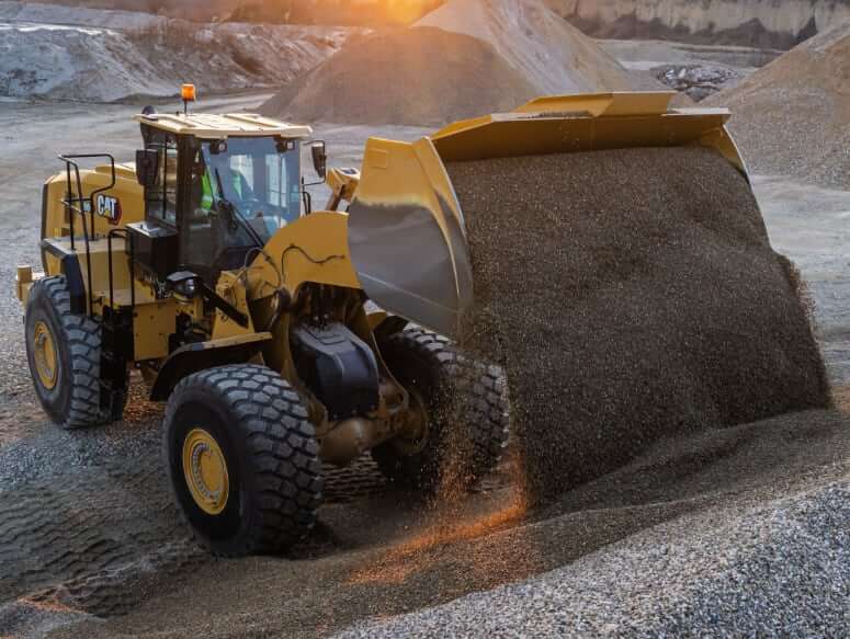 CAT 980 GC Wheel Loader Lift Capacity