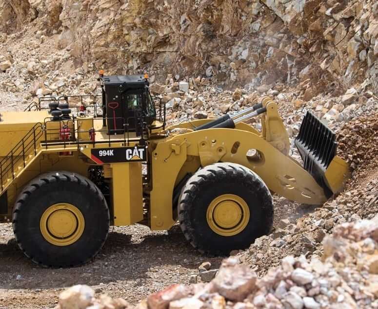 CAT 994K Wheel Loader Hydraulic Specs