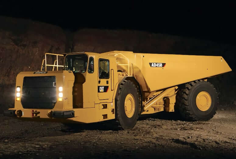 CAT AD45B Underground Truck Weight