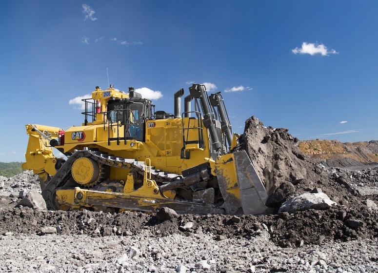 CAT D11 Dozer at Work