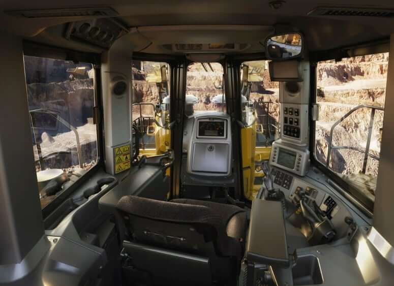CAT D11T Dozer Cab Interior