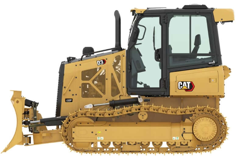 CAT D3 LGP Dozer (2020-2025) Weight and Capacity