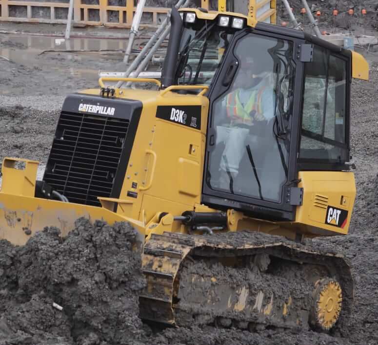 CAT D3K2 Dozer Weight