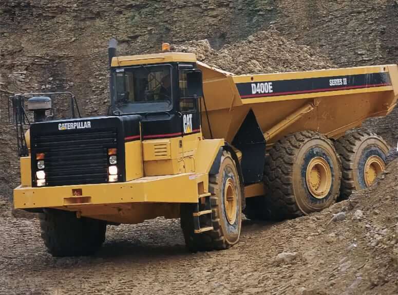 CAT D400E Series II ADT Specs