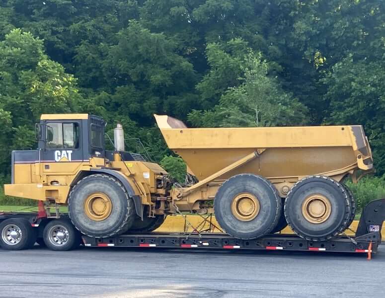 CAT D400E Series II Dump Truck Weight