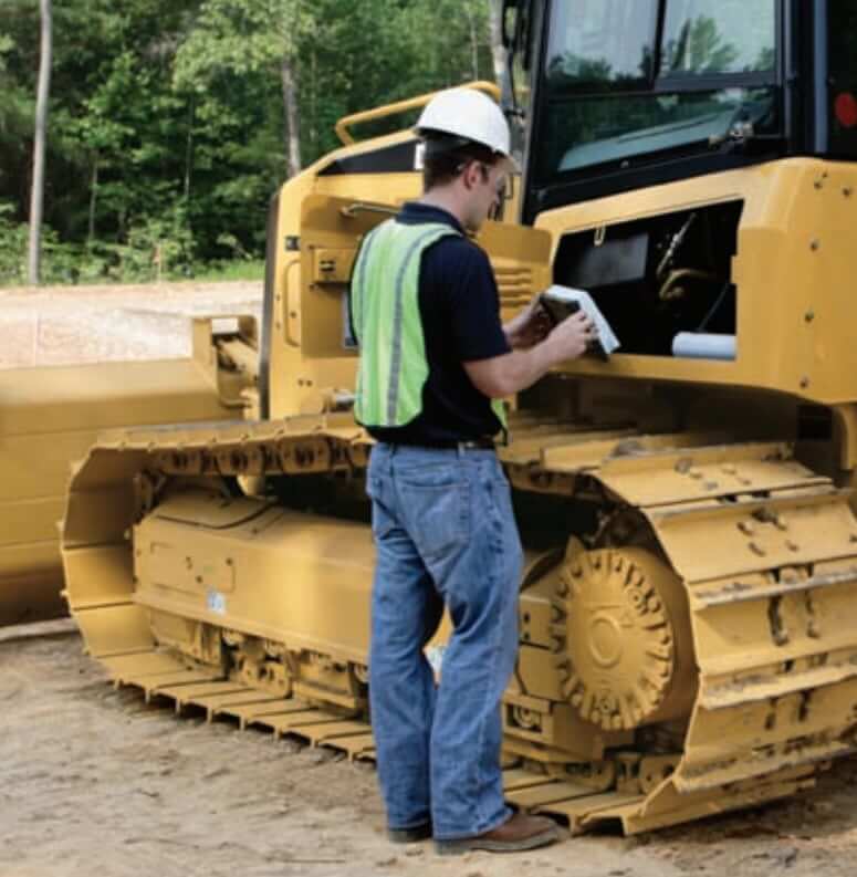 CAT D5K Dozer Service Refill Capacities