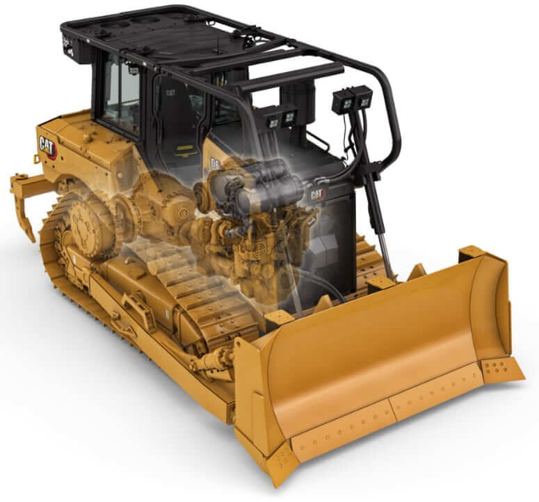 Cat D6 Dozer Powertrain Specs