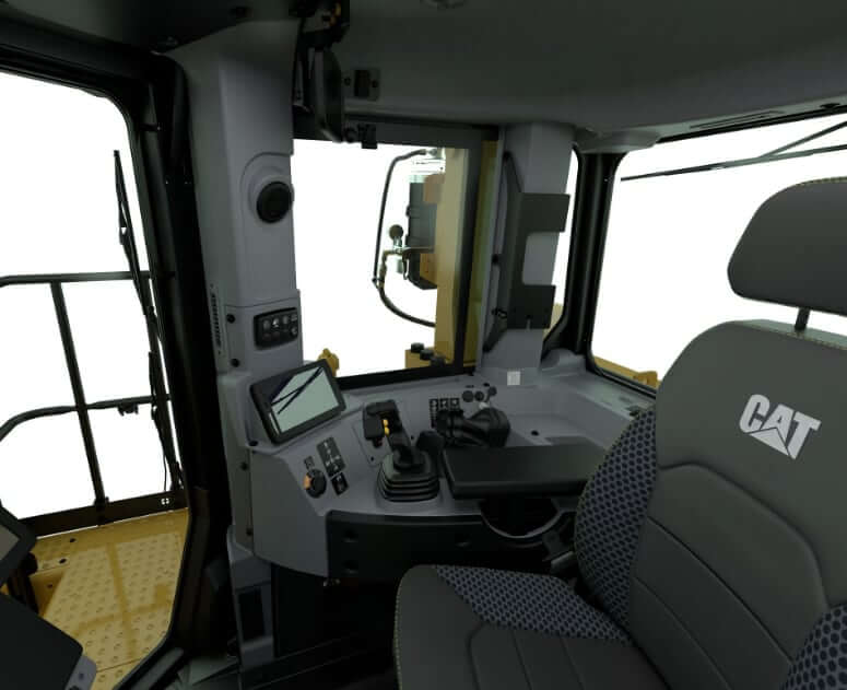 CAT D9 Dozer Operator Seat