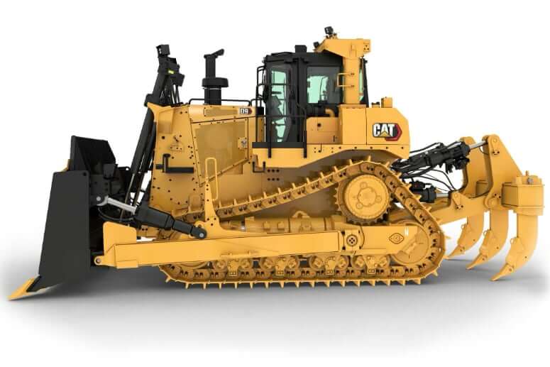 CAT D9 Dozer with Blade and Ripper