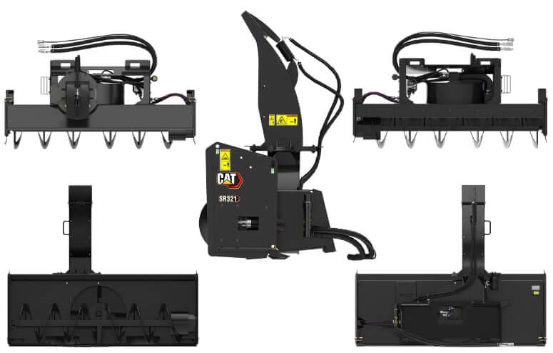 Cat SR321 Snow Blower Weight