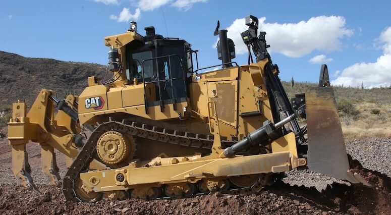 Caterpillar Dozer Size Chart with Specs