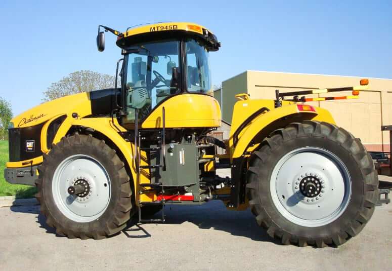 Challenger MT945B Tractor Dimensions and Weight