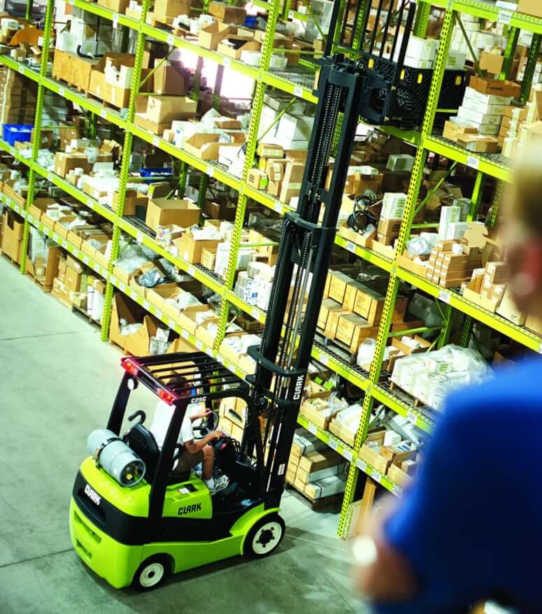 Clark C25CL Forklift Lift Height and Capacity