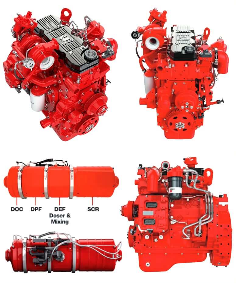 Cummins B4.5 Engine EPA Tier 4 Final and EU Stage V Emissions