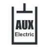 Dashboard AUX Electric Port Symbol