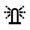 Dashboard Beacon Light Symbol