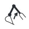 Dashboard Symbol Excavator Boom Up / Raise