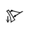 Dashboard Dozer Lower Symbol