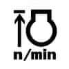 Dashboard Engine Rotational Speed, Maximum Symbol