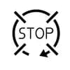 Dashboard Engine Stop Symbol