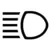 Dashboard Headlight High Beam Symbol