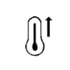 Dashboard Heater Temperature Symbol