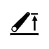Dashboard Hitch Height Limit (Rear) Symbol
