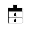 Dashboard Hydraulic and Transmission Filters Symbol