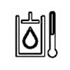 Dashboard Hydraulic Oil Temperature Symbol
