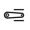 Dashboard Lift Arm Control Block Symbol