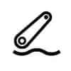 Dashboard Lift Arm Control Float Symbol