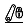 Dashboard Lift Arm Control Lock Symbol