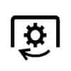 Dashboard PTO On (Engaged) Symbol