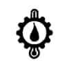 Dashboard Rear Axle Oil Temperature Symbol