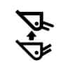 Dashboard Self Leveling Indicator Symbol