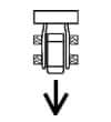 Dashboard Backward Skid Steer Loader Symbol