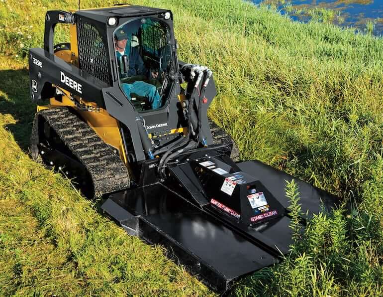 Rotary Brush Cutter for Skid Steer Loader