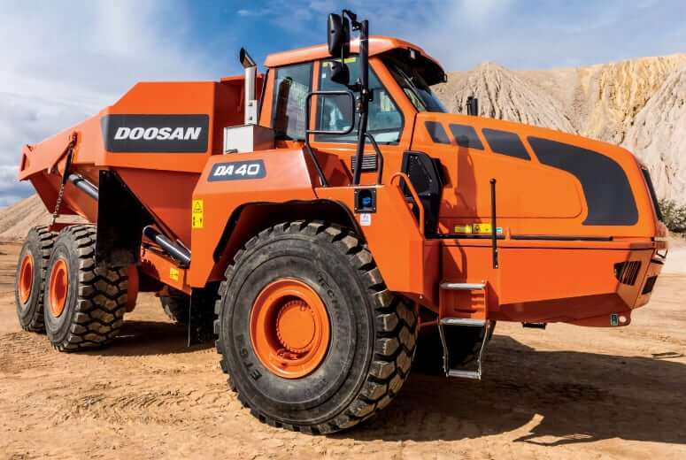 Doosan DA40-5 Articulated Dump Truck Specs